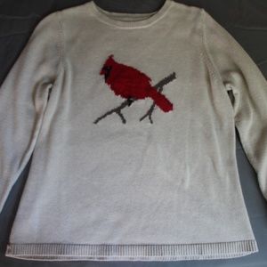 Comfy Tan Cardinal Sweater